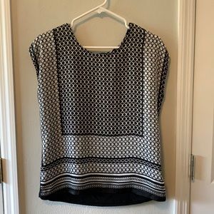 Black and white top